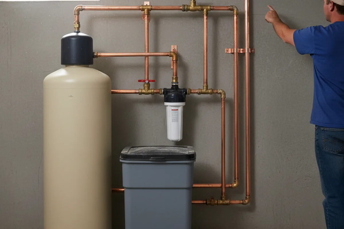 Whole-house water treatment system installed in Harper